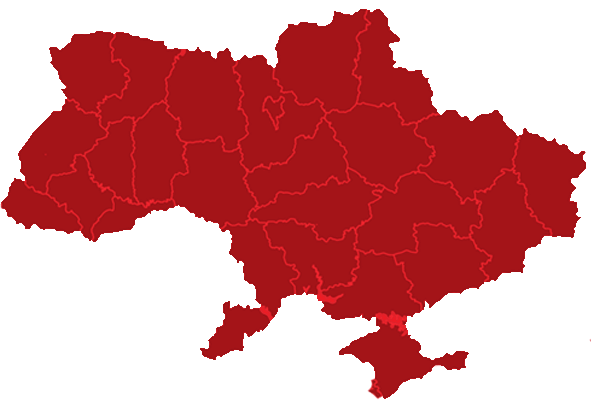 map ukraine